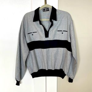 Vintage 80s 90s Alan Stuart pullover sweater size L
